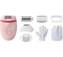 Philips | Corded Compact Epilator | BRE285/00 Satinelle Essential | White/Pink BRE285/00 | 8710103884095