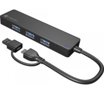 Natec USB 3.0 HUB, Mayfly, 4-Port, Black | Natec | USB 3.0 HUB, Mayfly, 4-Port | Moth NHU-1342 | Black | 0.15 m NHU-2023 | 5901969438888