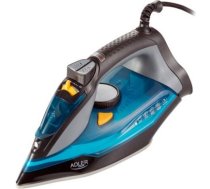 Adler Iron AD 5032 Blue/Grey, 3000 W, Steam Iron, Continuous steam 45 g/min, Steam boost performance 80 g/min, Water tank capacity 350 ml AD 5032 | 5902934833776