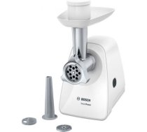 Bosch | Meat mincer SmartPower | MFW2510W | White | 350 W | Number of speeds 1 | 2 Discs: 3.8 and 8 mm; Sausage filler accessory. MFW2510W | 4242005135615