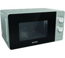 Gorenje | Microwave oven | MO17E1S | Free standing | 17 L | 700 W | Silver MO17E1S | 3838782175367