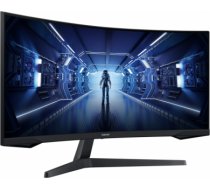 Samsung Curved Monitors LC34G55TWWPXEN 34 ", VA, UWQHD, 3440 x 1440, 21:9, 1 ms, 250 cd/m², Black, 165 Hz, HDMI ports quantity 1 LC34G55TWWPXEN | 8806094796315