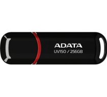 ADATA | USB Flash Drive | UV150 | 256 GB | USB 3.2 Gen1 | Black AUV150-256G-RBK | 4711085940261