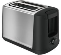 TEFAL | Toaster | TT340830 | Number of slots 2 | Housing material Stainless steel | Stainless Steel/Black TT340830 | 3045385783909