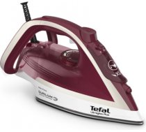 TEFAL | FV6810E0 Ultragliss Plus | Steam Iron | 2800 W | Water tank capacity 270 ml | Continuous steam 50 g/min | Steam boost performance 250 g/min | Red/White FV6810E0 | 3121040077177