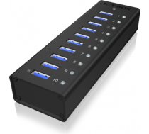 Raidsonic | 10 port USB 3.0 Hub | Icy Box IB-AC6110 IB-AC6110 | 4250078160441