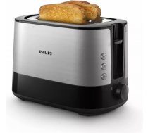 Philips | Toaster | HD2637/90 Viva Collection | Number of slots 2 | Housing material  Metal/Plastic | Black HD2637/90 | 8710103777113