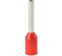 Insulated cable end terminal HI 1,0/10-cze, red, Al/Cu 74.36 | 5907053110357