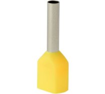 Insulated cable end terminal HI 2x1,0/10-zo, yellow, Al/Cu 74.58 | 5907053110579