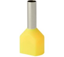 Insulated cable end terminal HI 2x2,5/10-zo, yellow, Al/Cu 74.60 | 5907053110593