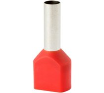 Insulated cable end terminal HI 2x4,0/12-cze, red, Al/Cu 74.91 | 5907053110906