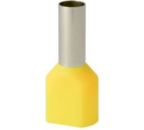 Insulated cable end terminal HI 2x6,0/12-zo, yellow, Al/Cu 74.62 | 5907053110616