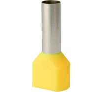 Insulated cable end terminal HI 2x10,0/18-zo, yellow, Al/Cu 74.64 | 5907053110630