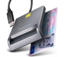 CARD READER FLAT SMARTCARD/ID/USB-C 1.3M CRE-SM3TC AXAGON CRE-SM3TC | 8595247908841