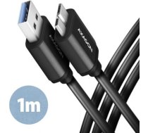 Kabelis USB3.2 TO MICRO-B 1M, melns BUMM3-AM10AB | 8595247905925