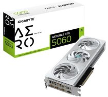 Graphics Card GIGABYTE NVIDIA GeForce RTX 5060 2595 MHz 8 GB GDDR7 128 bit PCI Express 5.0 Active GV-N5060AEROOC-8GD GV-N5060AERO OC-8GD | 4719331356415