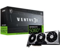 Graphics Card MSI NVIDIA GeForce RTX 5060 Ti 16 GB GDDR7 128 bit PCIE 5.0 16x Dual Slot Fansink 5060TI16GVENTUS2XOCPLUS RTX 5060 TI 16G VENT | 4711377334471