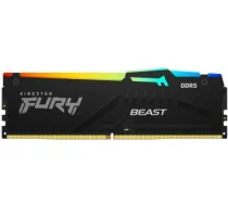 Kingston KF564C32BBEA-16 16GB 6400MT/s DDR5 CL32 DIMM FURY Beast Black RGB EXPO | Kingston KF564C32BBEA-16 | 740617343120