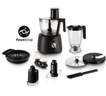Philips | Avance Collection | Food processor | 1000 W | Number of speeds 12 | Bowl capacity 2.2 L | Black HR7776/90 | 8710103587040