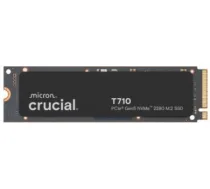 SSD CRUCIAL T710 1TB M.2 PCIe Gen5 NVMe Write speed 13700 MBytes/sec Read speed 14900 MBytes/sec TBW 600 TB CT1000T710SSD5 CT1000T710SSD5 | 649528945532