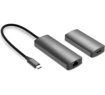 Digitus | 4K Video Extender (USB-C - HDMI), 30 m | DS-55343 | Black DS-55343 | 4016032495642