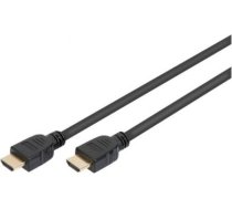 HDMI kabelis, 1m, Ultra High Speed, Ethernet, melns AK-330124-010-S | 4016032454298