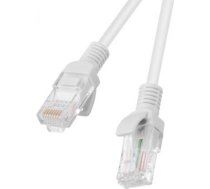 Lanberg | Patchcord CAT.5E UTP | PCU5-10CC-0050-S | 0.5 m | Grey PCU5-10CC-0050-S | 5901969404418