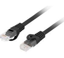 Lanberg | Patchcord Cat.6 UTP LSZH CU | PCU6-10CU-0050-BK | 0.5 m | Black PCU6-10CU-0050-BK | 5901969434330