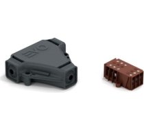 T-veida savienojuma uzmava ar gēlu, IP68, ar trīs polu spaiļu bloku 1-2.5mm2, kabeļiem ar diametru 6-8mm, EVO EV201D | 8053323905523
