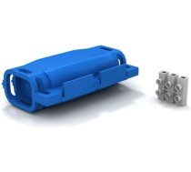 SHARK 315 taisna savienojuma uzmava ar gēlu IPX8, ar trīs polu spaiļu bloku 0.5-1.5mm2 SH0315BL | 8058774262515