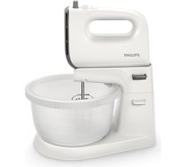 Philips | Mixer | Viva Collection HR3745/00 | Mixer with bowl | 450 W | Number of speeds 5 | Turbo mode | White HR3745/00 | 8710103808473
