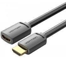 CABLE HDMI MALE/FEMALE 4K/0.5M BLACK AHCBD VENTION AHCBD | 6922794766846
