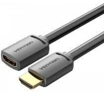 CABLE HDMI MALE/FEMALE 4K/2M BLACK AHCBH VENTION AHCBH | 6922794766877