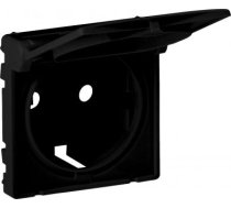 Valena Life melns Centrālā plate Rozetei ar vāku 756842 | 3414972053952