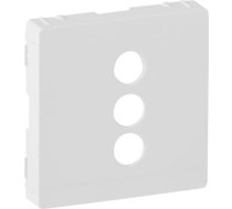 Cover plate Valena Life - triple RCA socket - white 754720 | 3414970475886