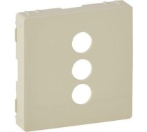 Cover plate Valena Life - triple RCA socket - ivory 754721 | 3414970475909