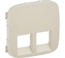Valena Allure bēšs centrālā plate 2xRJ 755426 | 3414970484857