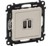 Valena Life rozete USB bēšs 2-viet 753212 | 3414970456717