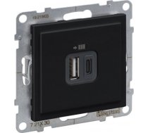 SUNO melna rozete USB Type A + C 721430 | 3414972040167