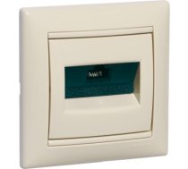 Valena beš Rozete 1xRJ45 Cat.5e 774138 | 3245067741382