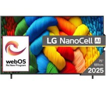 TV Set LG 75 " 4K Ultra HD 3840 x 2160 pixels Flat 16:9 LED 75NANO80A3B 75NANO80A3B | 8806096357057
