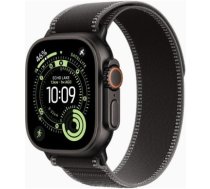 Apple Watch Ultra 3 GPS + Cellular 49mm Black Titanium Case with Black/Charcoal Trail Loop - S/M | Apple MF1D4ET/A | 195950610451