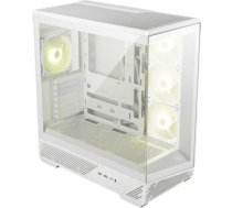 Case MSI ATX/micro ATX/Mini-ITX White/Transparent Midi Tower MAG PANO 130R PZ WHITE MAGPANO130RPZWHITE MAG PANO 130R PZ WHI | 4711377373302