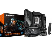 Gigabyte B760M GAMING X WIFI6E GEN5 | Processor family Intel | Processor socket LGA1700 | DDR5 | Supported hard disk drive interfaces SATA, M.2 | Number of SATA connectors 4 B760M G X WF6E GEN5 | 4719331872953