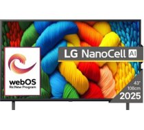 TV Set LG 43 " 4K Ultra HD 3840 x 2160 pixels Flat 16:9 LED 43NANO80A3B 43NANO80A3B | 8806096362242