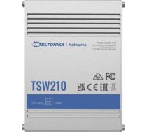 Teltonika | Switch | TSW210 | Unmanaged | Wall mountable | Gigabit Ethernet (copper) ports quantity 8 | SFP ports quantity 2 | 24 month(s) TSW210000000 | 4779051840243