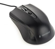 MOUSE USB OPTICAL BLACK/MUS-4B-01L GEMBIRD MUS-4B-01L | 8716309131452