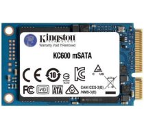 Kingston KC600 1000 GB, SSD interface mSATA, Write speed 520 MB/s, Read speed 550 MB/s SKC600MS/1024G | 740617316032