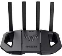 Asus | Dual-band Gaming Router | TUF-BE3600 | 802.11ax | 10/100/1000 Mbit/s | Ethernet LAN (RJ-45) ports 5 | Mesh Support Yes | MU-MiMO No | No mobile broadband | Antenna type External | 1x USB 3.2 Gen 1 90IG0900-MO9C00 | 4711387582060