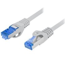 Lanberg | Patchcord Cat.6A S/FTP LSZH CCA | PCF6A-10CC-0500-S | 5 m | Grey PCF6A-10CC-0500-S | 5901969427035